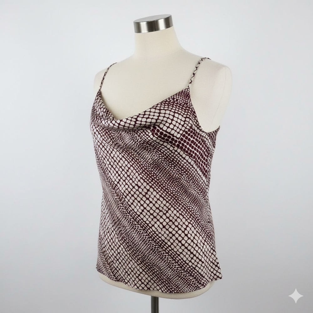 Banana Republic Purple and White Camisole